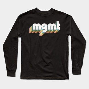 Retro Mgmt Long Sleeve T-Shirt